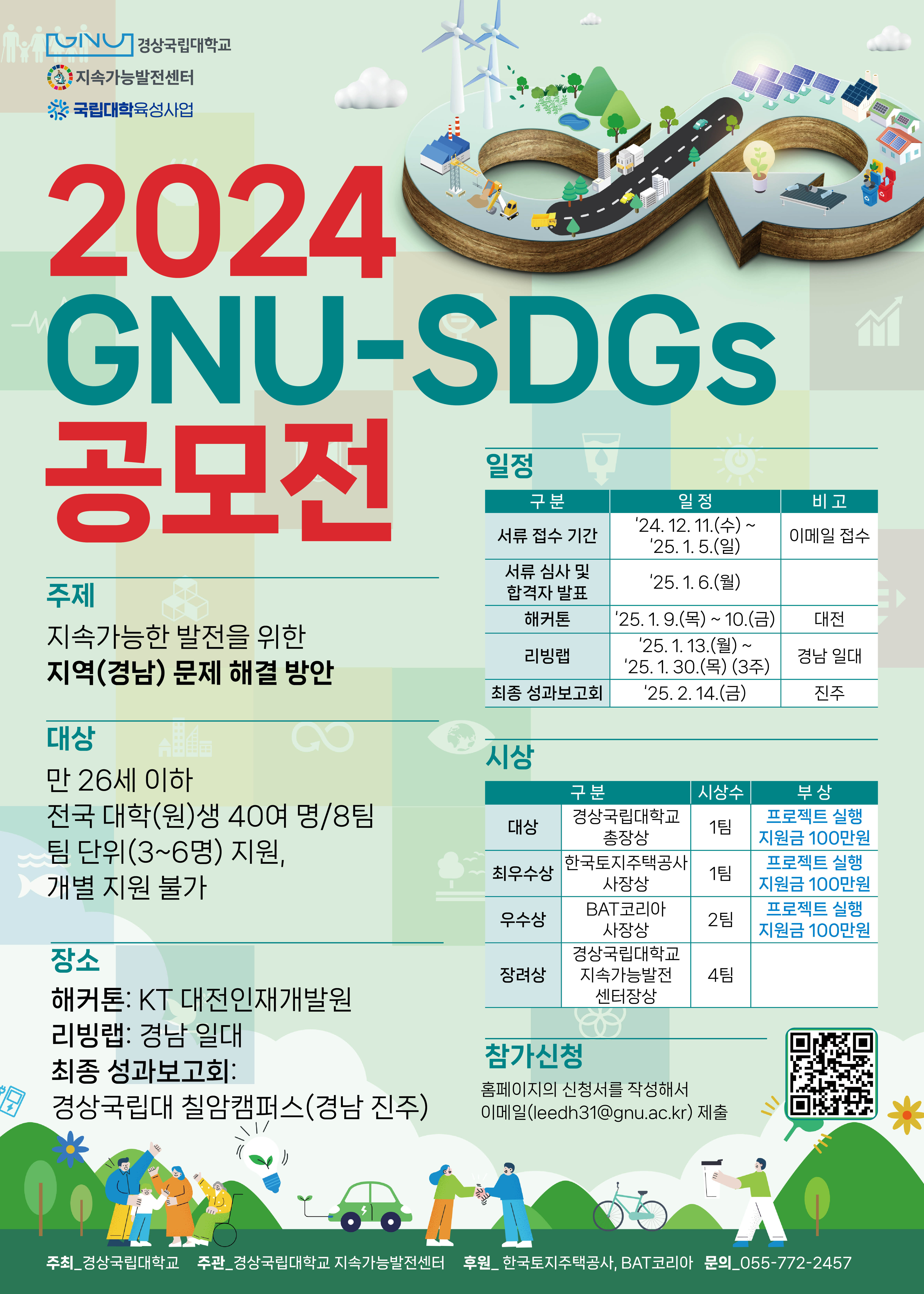 「2024 GNU-SDGs 공모전」